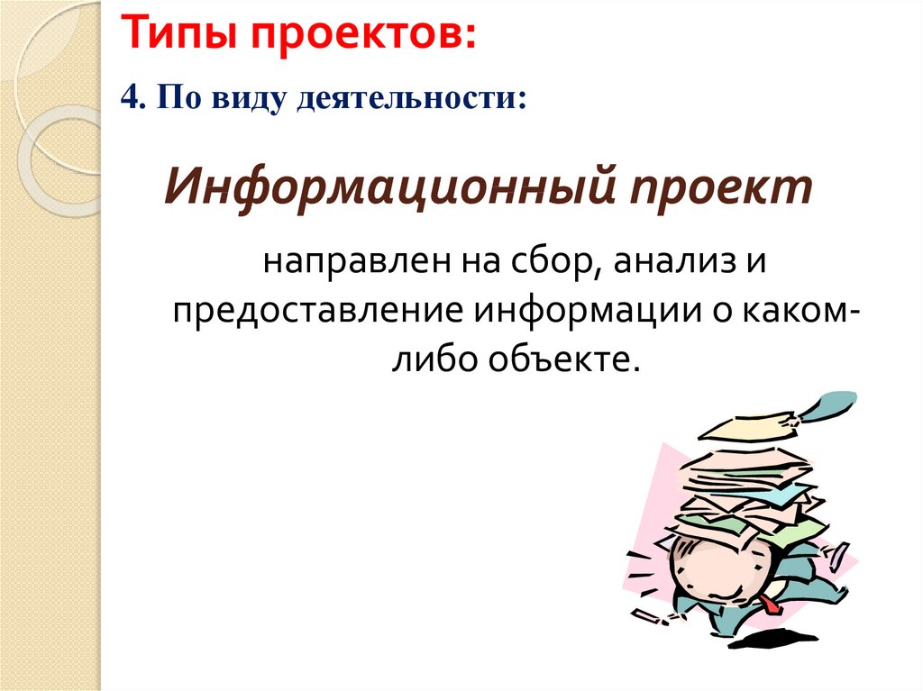 Признаки проекта в проектной деятельности учащихся