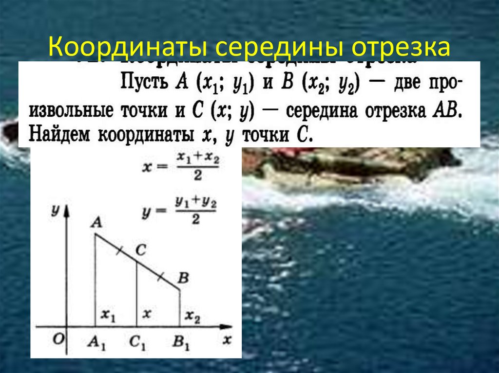 Координаты середины отрезка. Координаты середины отрезков. Координаты середины точки. Координаты середины стороны. Координаты серединной точки определение.