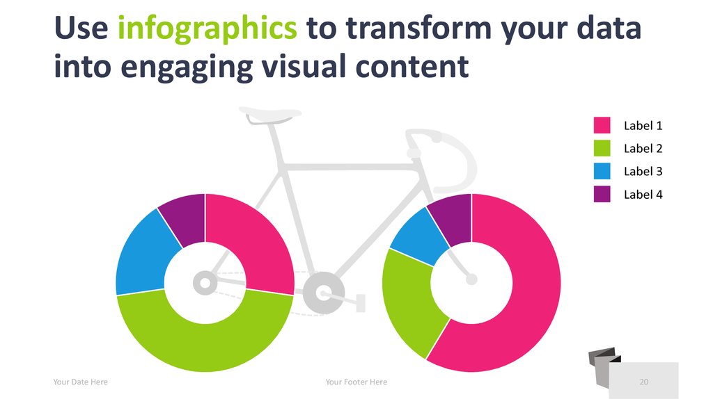 Use infographics to transform your data into engaging visual content