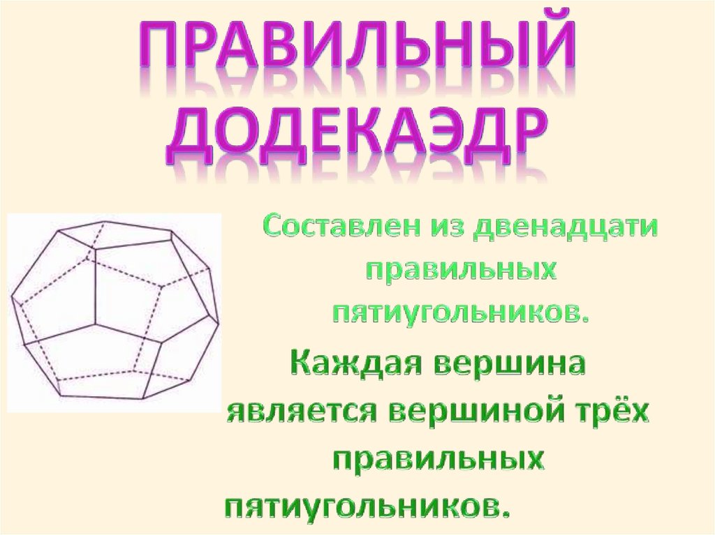 Как собрать додекаэдр. Правильный додекаэдр. Неправильный додекаэдр. Плоскости симметрии додекаэдра. Додекаэдр в природе.