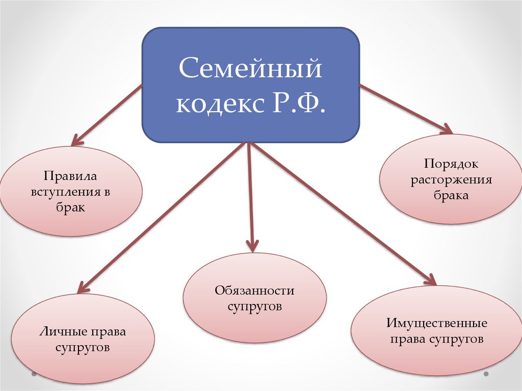 Семейное право проект