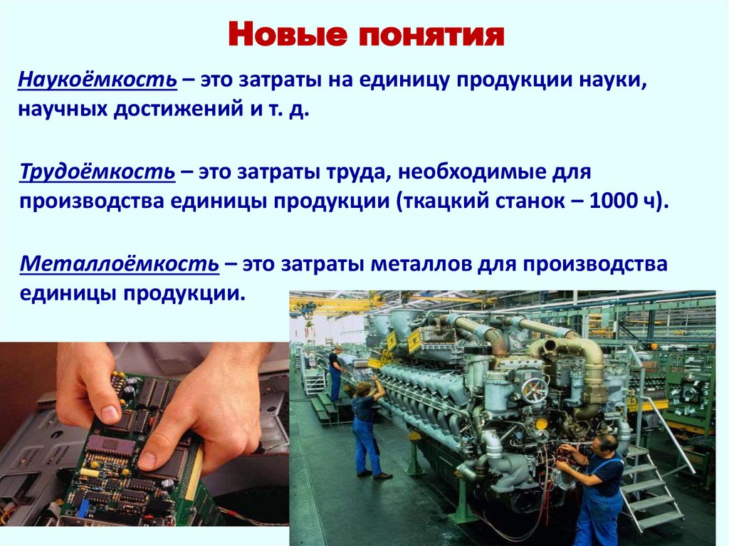 Наукоемкие отрасли