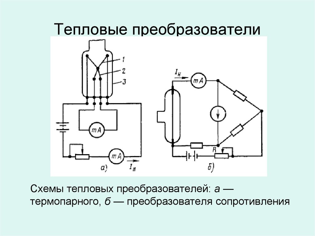 Схема вакуумметра пирани