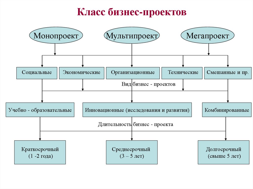 Комплексный проект включающий несколько монопроектов называют