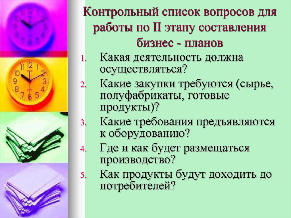 Контрольный список. Вопросы к бизнес проекту. Список вопросов для бизнес плана. Вопросы для бизнес плана.