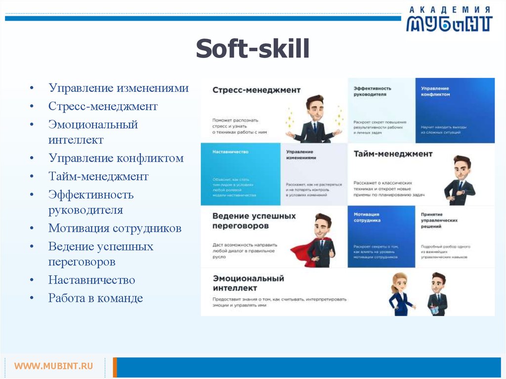 Проект soft skills