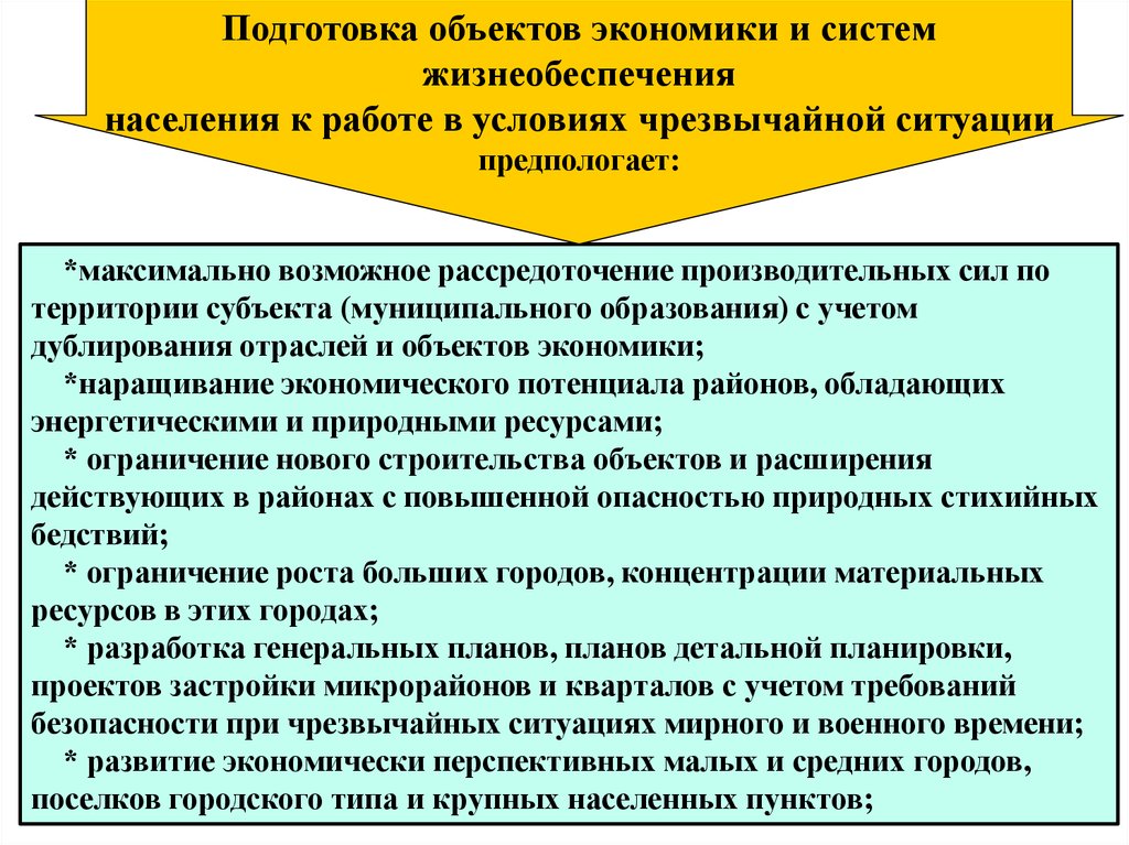 План первоочередного жизнеобеспечения населения