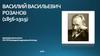 Василий Васильевич  Розанов (1856-1919)
