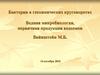 Бактерии в геохимических круговоротах. Водная микробиология, первичная продукция водоемов
