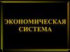 Экономическая система