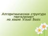 Алгоритмическая структура ветвление на языке Visual Basic