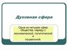 Духовная сфера