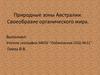 Природные зоны Австралии. Своеобразие органического мира