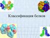 Классификация белков. 4 занятие