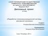 Разработка телекоммуникационной системы рекламной компании