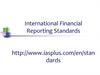 International financial reporting standards. Fundamentals of IFRS. Gradual replacement IAS