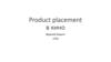 Размещение рекламного продукта в фильмах