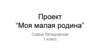 Проект “Моя малая родина”