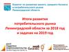 Итоги развития Потребительского рынка Ленинградской обл