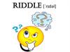 Riddle