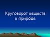 Круговорот веществ в природе