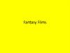 Fantasy films