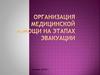 Организация медицинской помощи на этапах эвакуации