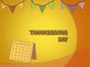Thanksgiving day