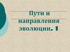 Пути и направления эволюции