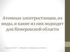 Атомные электростанции, их виды