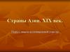 Страны Азии. XIX век