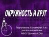 Окружность и круг