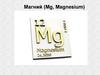 Магний (Mg, Magnesium). Общая характеристика магния