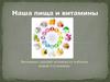 Наша пища и витамины
