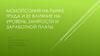 Монопсония на рынке труда и ее влияние на уровень занятости и заработной платы
