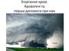 Згортання крові. Кровотечі та перша допомога при них Тромб