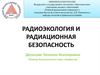 Радиоэкология и радиационная безопасность