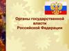 Органы государственной власти Российской Федерации