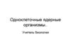 Одноклеточные ядерные организмы
