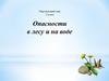 Окружающий мир. 2 класс. Опасности в лесу и на воде
