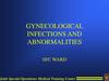 Gynecological infections and abnormalities