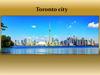 Toronto city