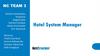 Hotel System Manager