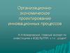 Организационноэкономическое проектирование инновационных процессов