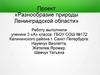 Разнообразие природы Ленинградской области