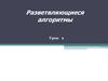 Разветвляющиеся алгоритмы