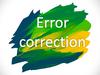 Error correction