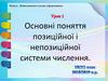 Позиційна і непозиційна системи числення