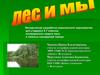 Защита леса и зеленых насаждений города. Методическая разработка для учащихся 6-7 классов,
