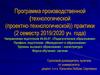 Программа производственной (технологической (проектно-технологической)) практики